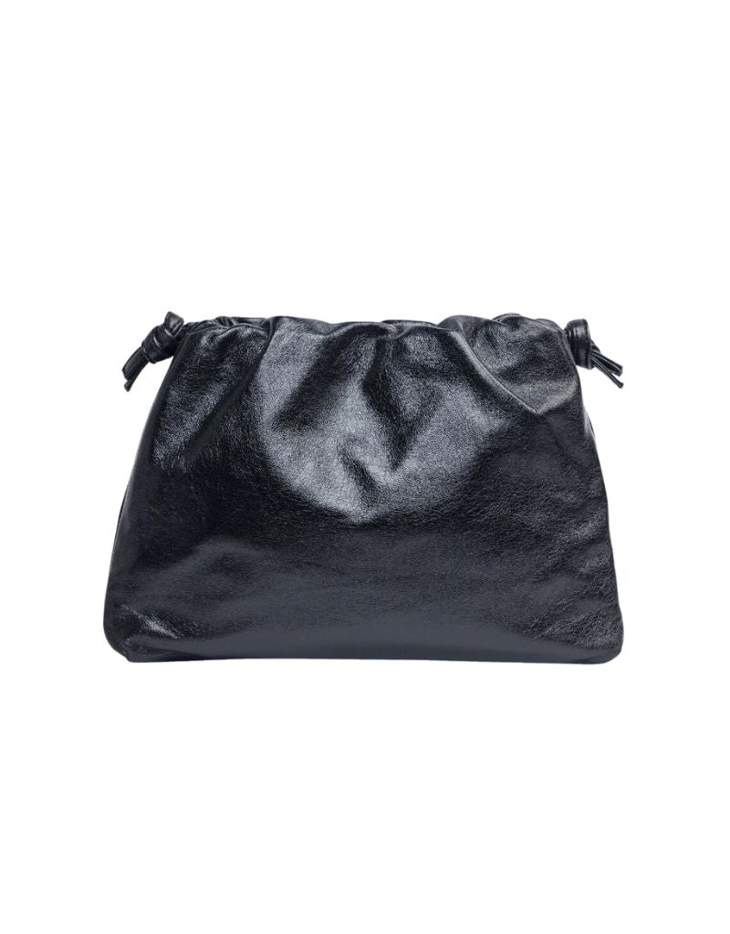 Monica Clutch Black Metallic
