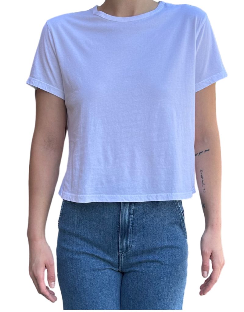 Monrow 50's Vintage Tee White