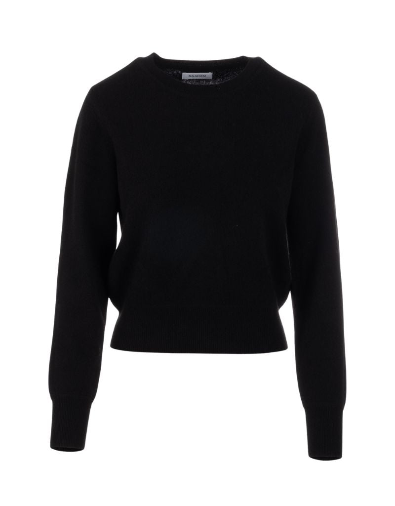 Naadam Crew Pullover Black
