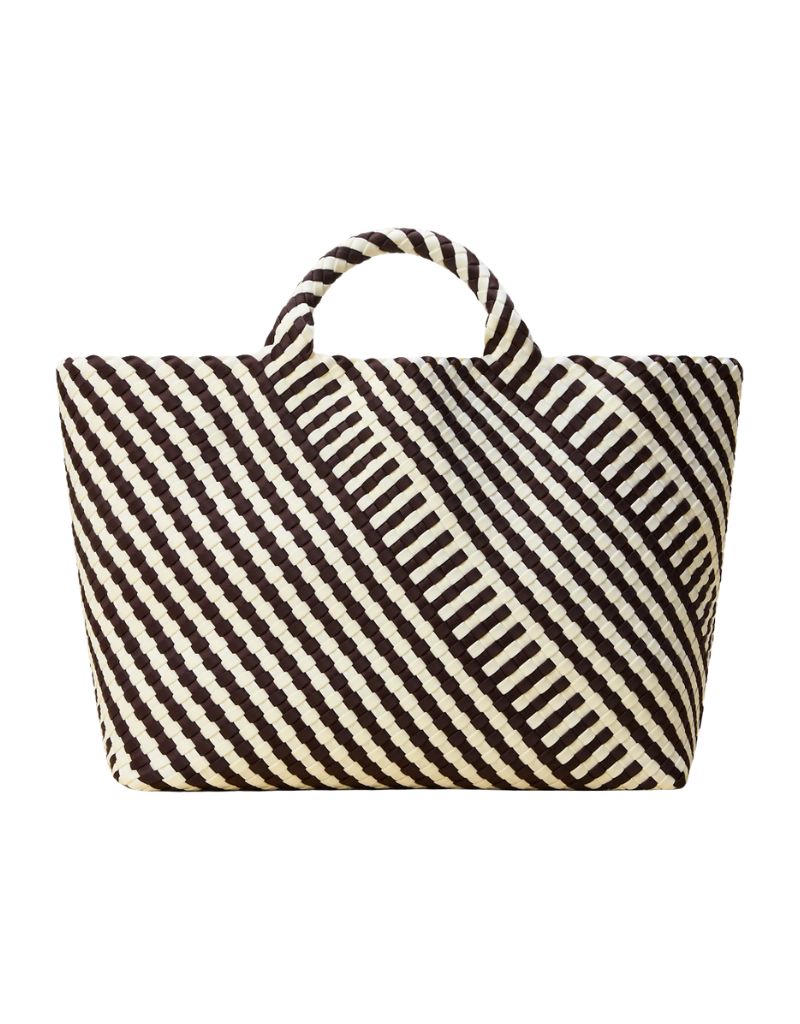 Naghedi St Barths Large Tote Graphic Stripe Roma