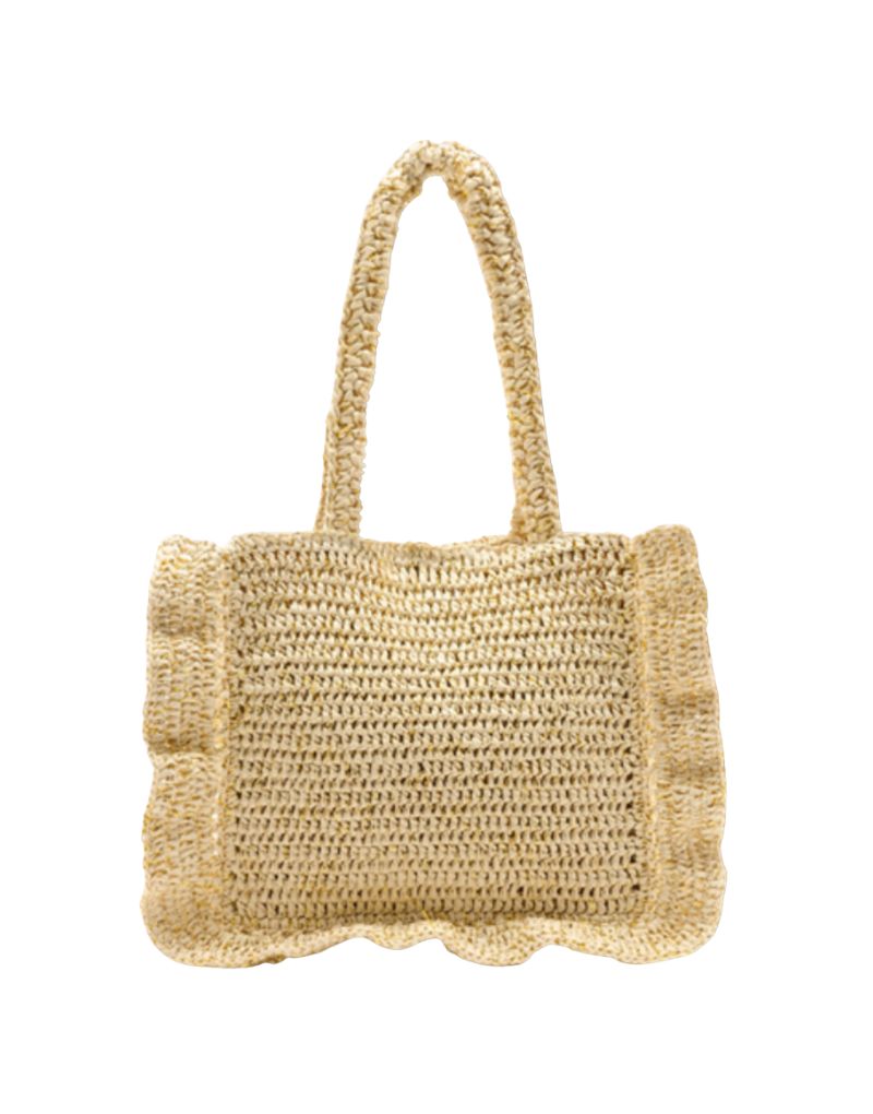Nikki Beach Kamila Bag Natural Gold