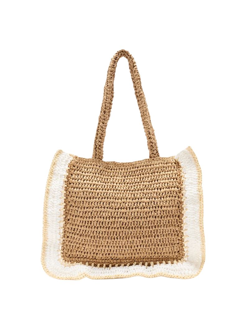 Nikki Beach Kamila Bag Natural White