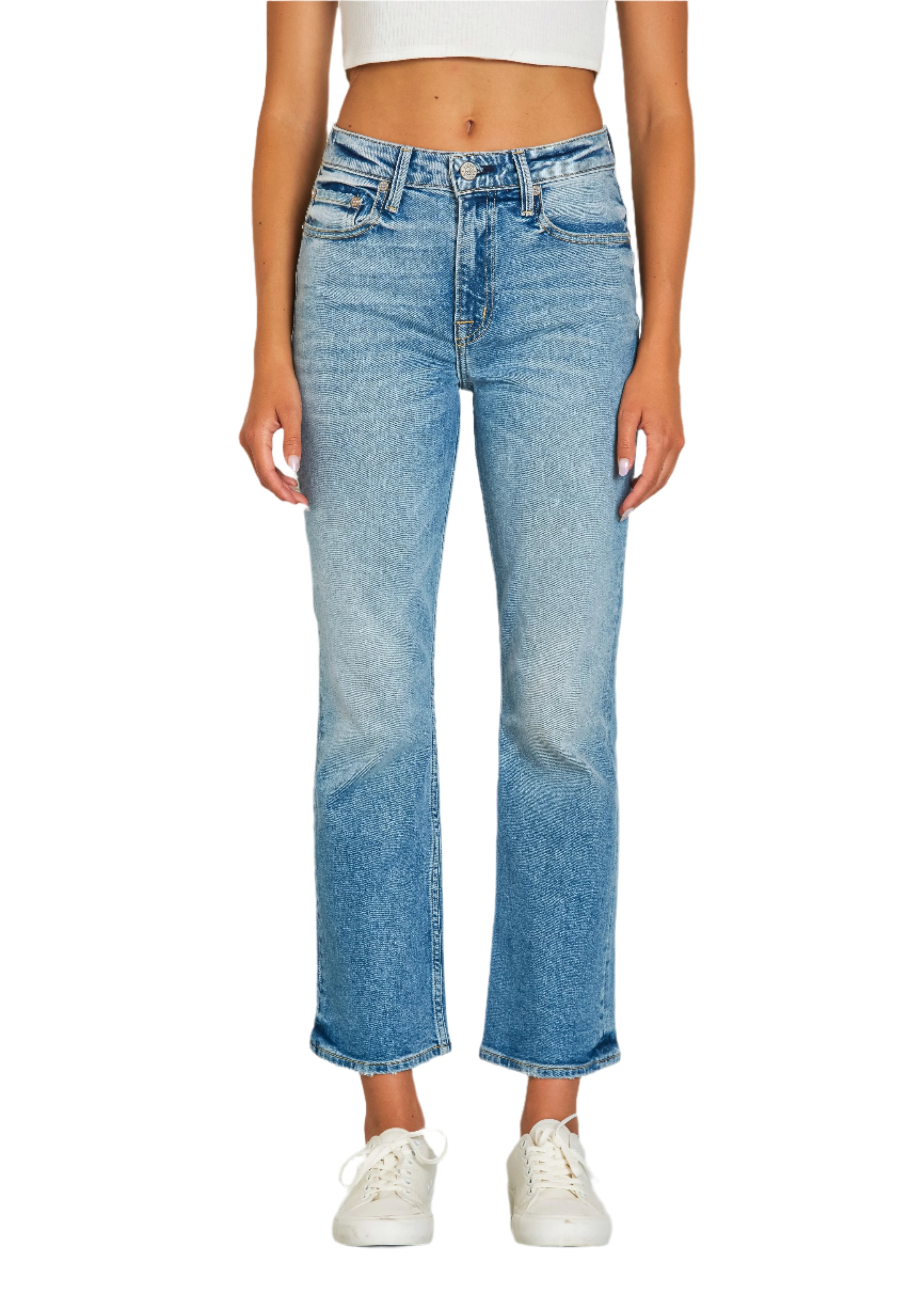 Noend Denim Farrah Kick Flare in Skokie