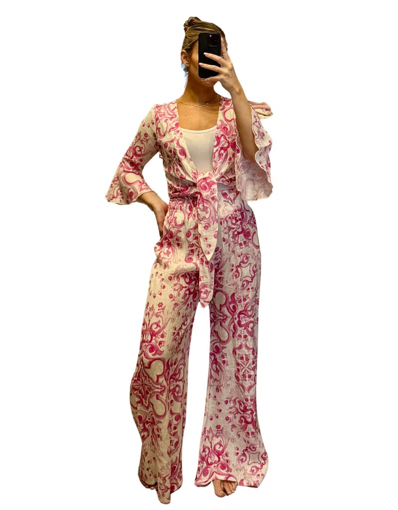 Top Orione Ravello Large Pink