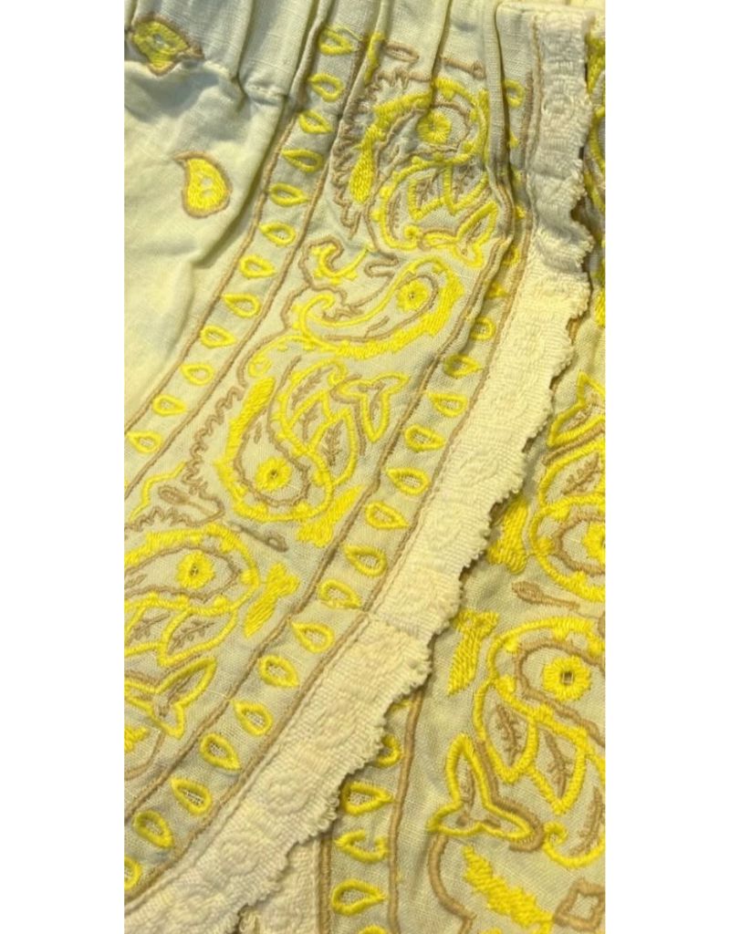 Orsina Bandana Shorts Yellow