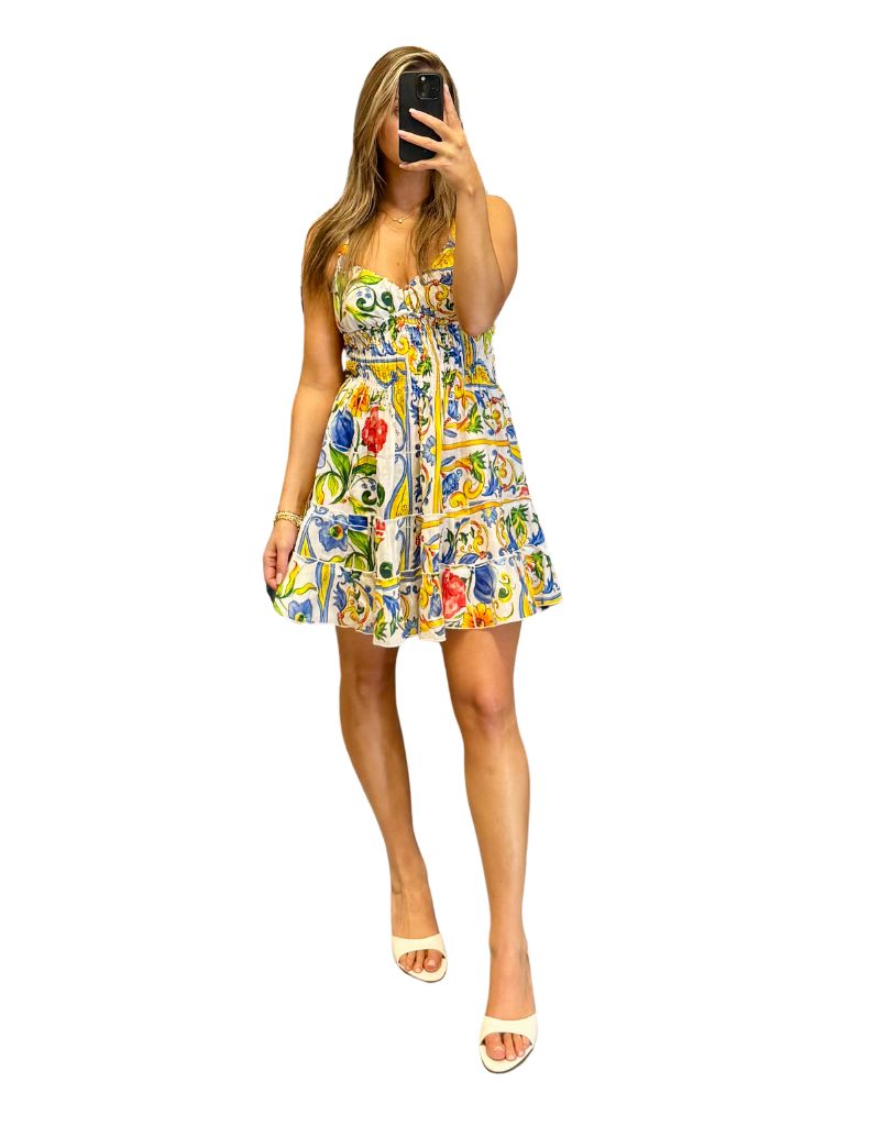 Dress Pesca Short Positano