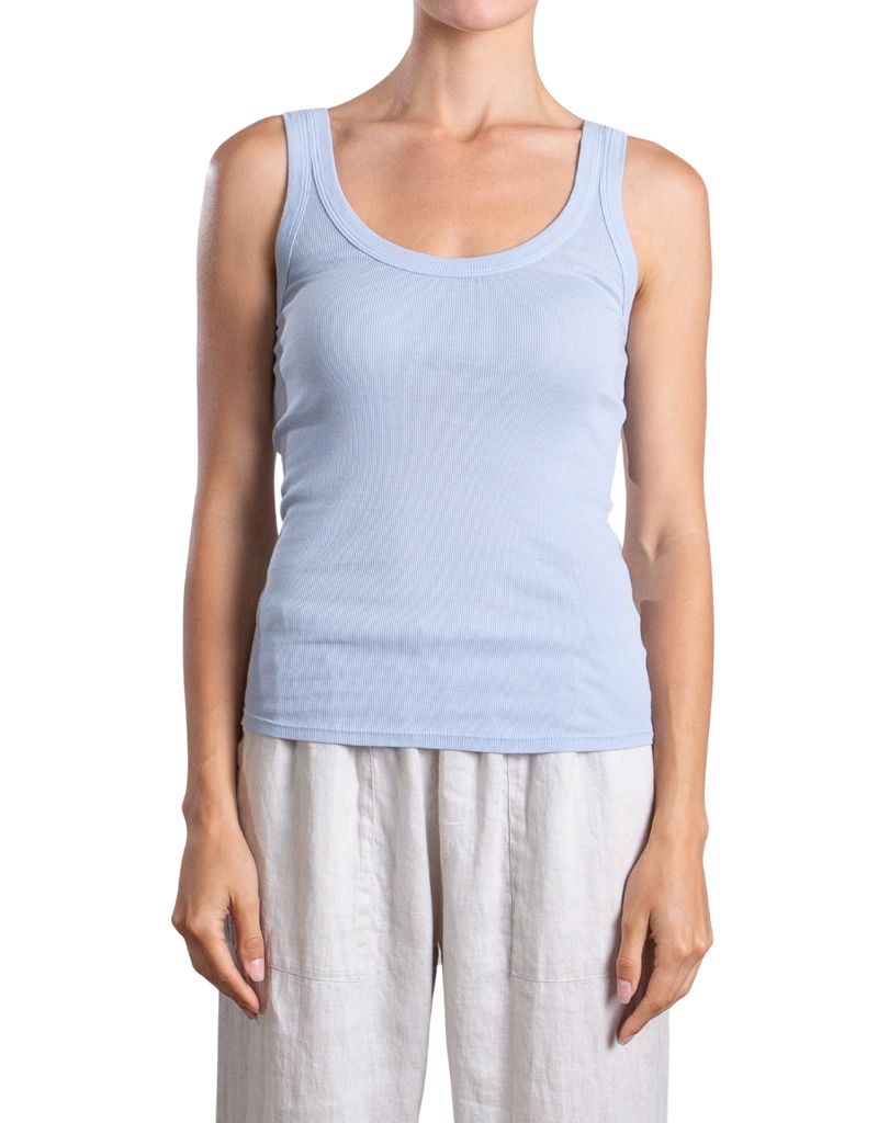 Pharoah Cass Tank in Lightweight Rib Breeze