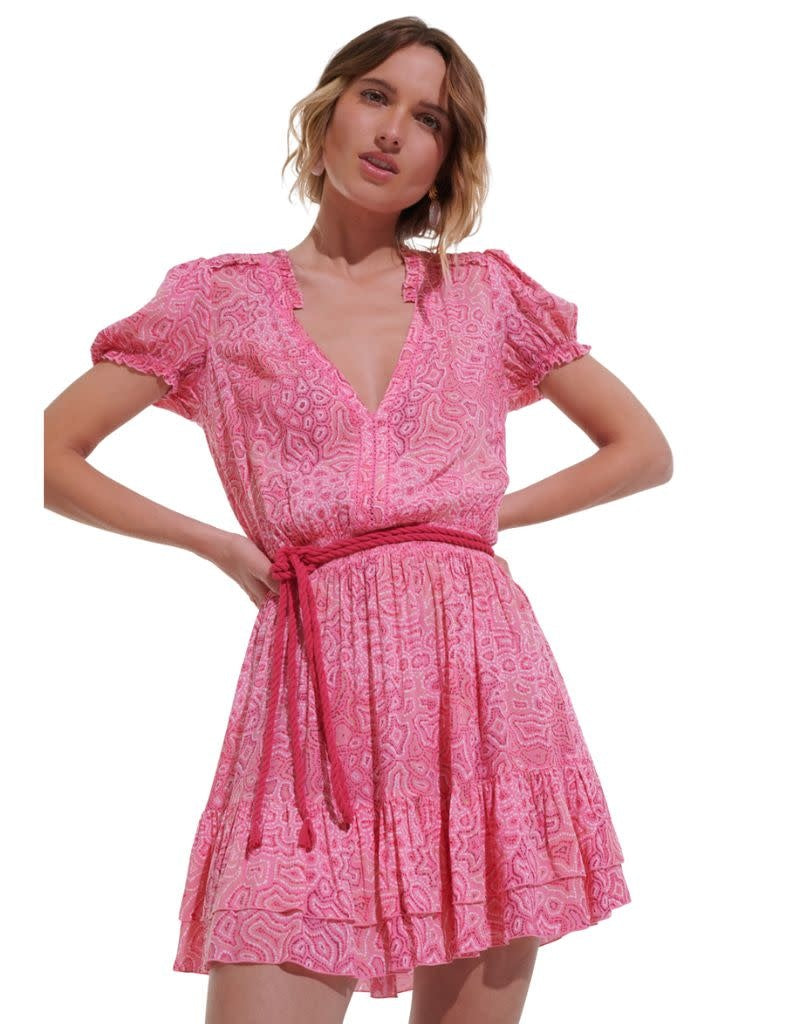 Mini Dress Bibi V Pink Sea Water Mini Dress Bibi V Pink Sea Water