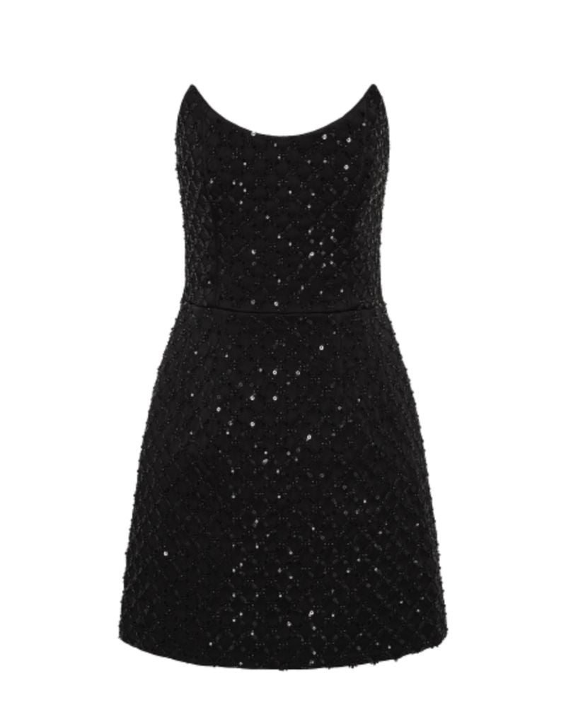 Rebecca Vallance Neve Mini Dress Black