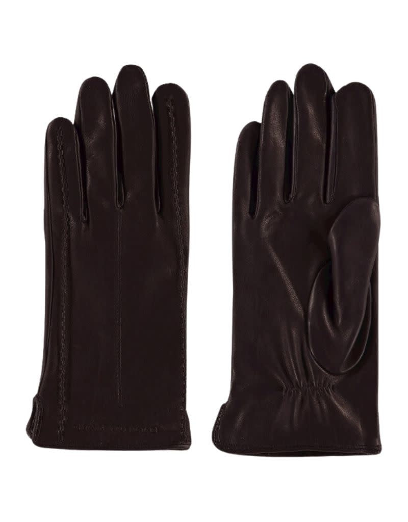 Rino & Pelle Alvin Soft Lamb Gloves Dark Brown