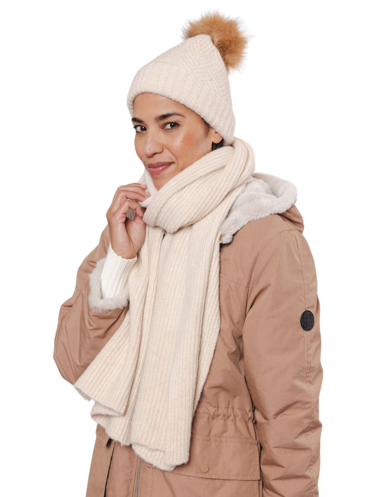 Rino & Pelle Staz Knitted Scarf Birch