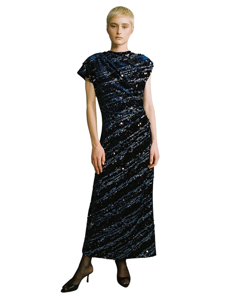 Neptune Dress Navy