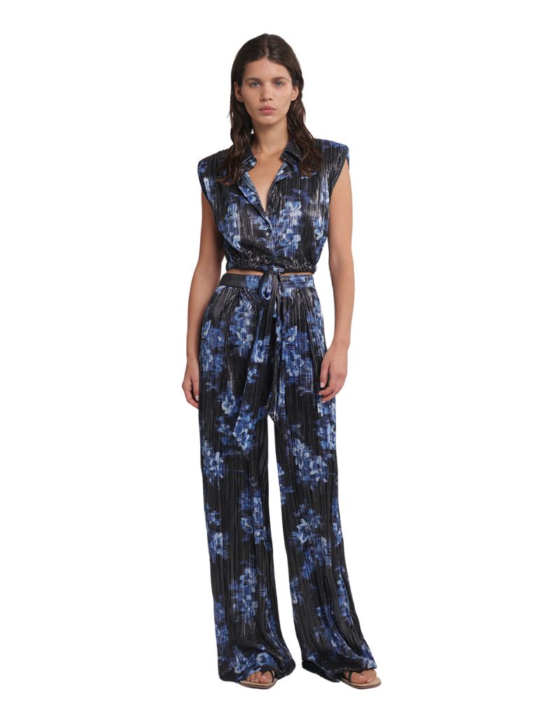Sabina Musayev Rocky Pants Black Print