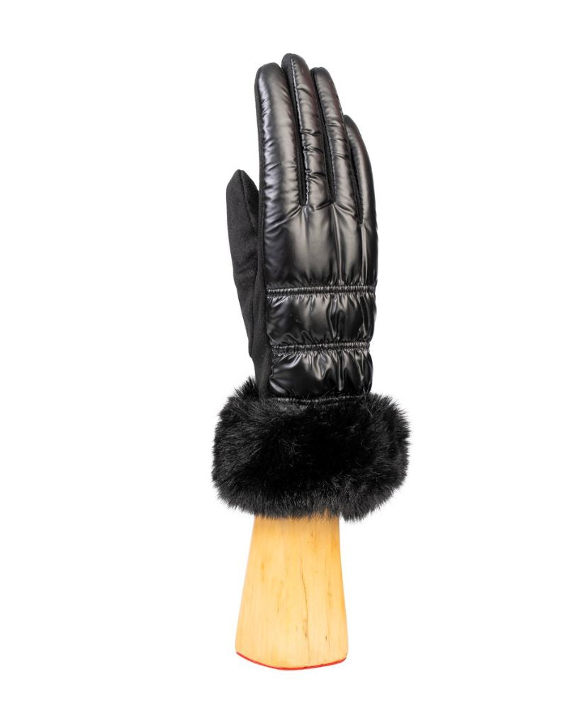 Santacana OST-SK-24 Polyester Gloves Metallic Black
