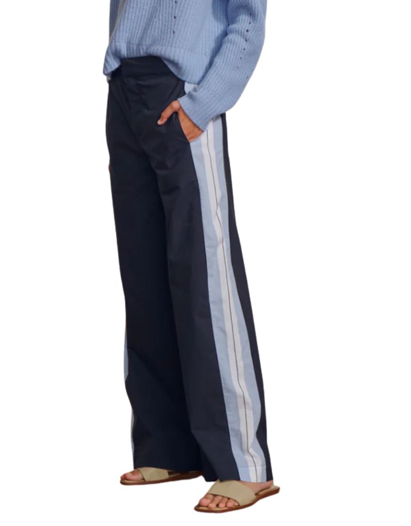 Wes Pant in Marbella Poplin Ink PS26