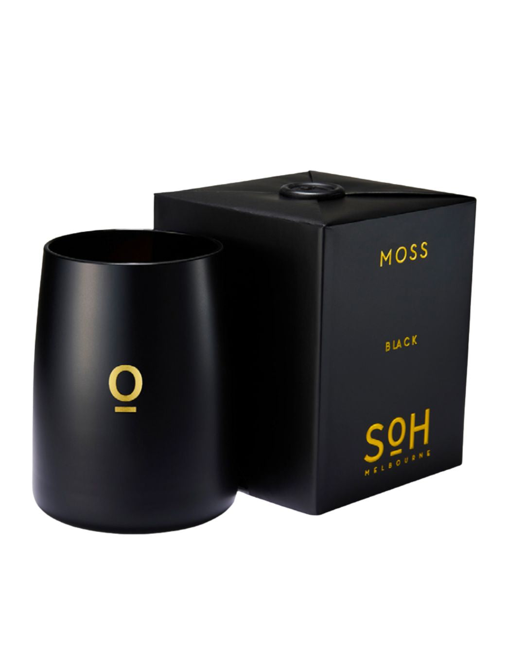 SoH Melbourne Moss Black Matte Glass Candle