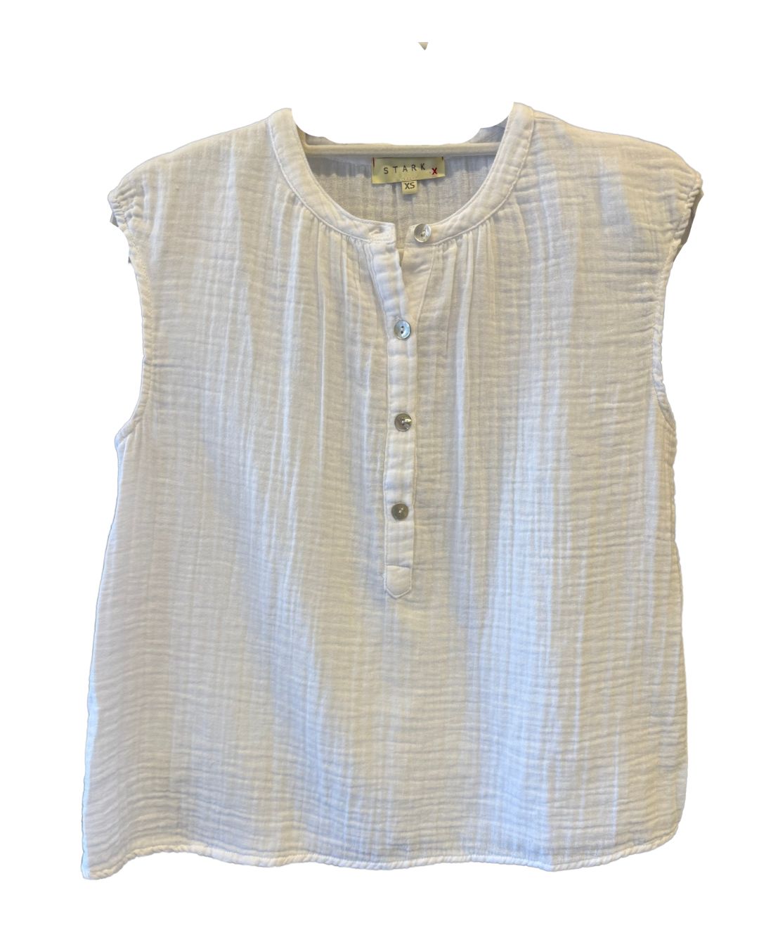 Stark X Mila Top White