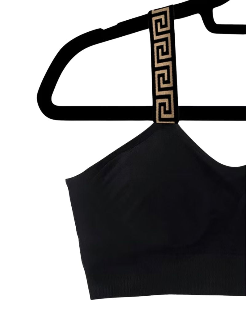 Strap-Its Black Bra Attached Strap Luxe