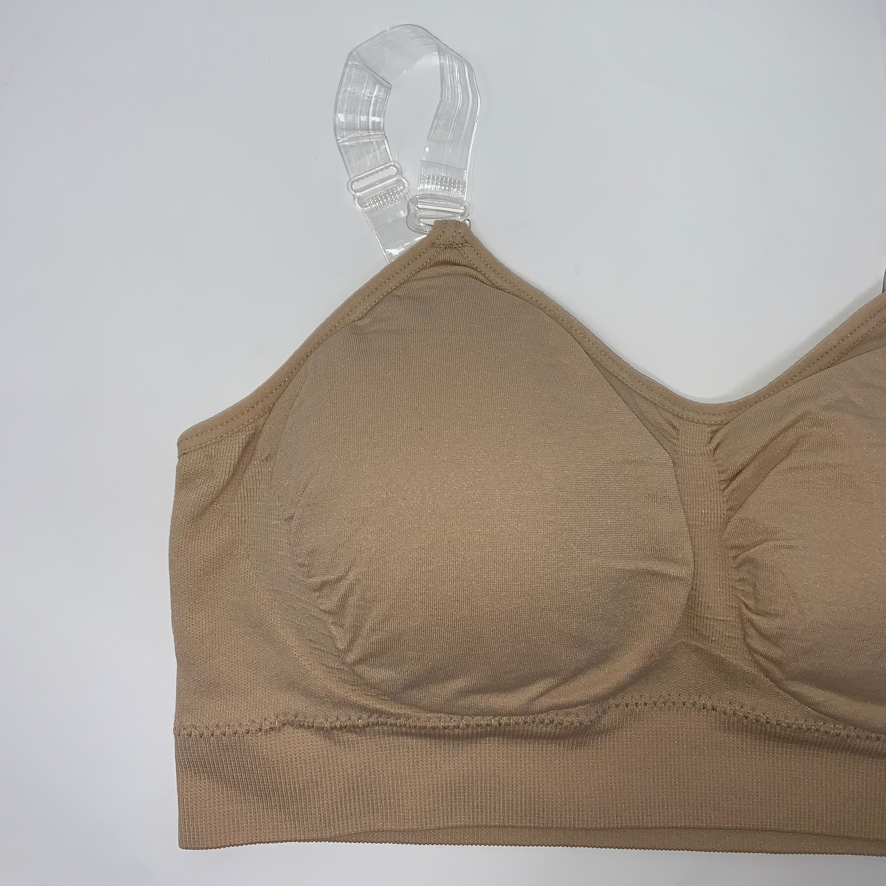 Strap-Its Nude Bra Clear Strap