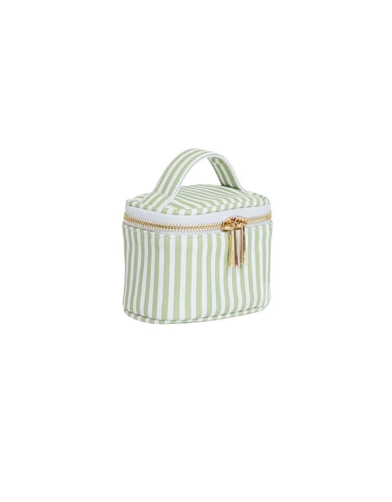 TRVL Luxe Jewel Case Pimlico Stripe Sage