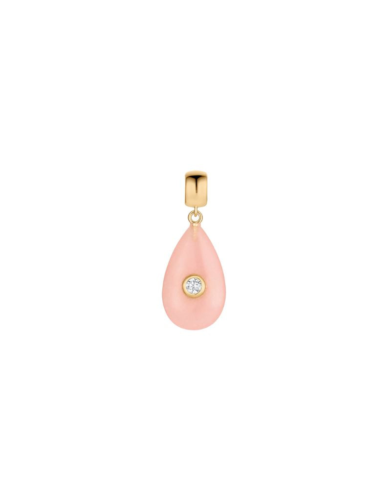 Thatch Bardot Pink Jade Bail Charm