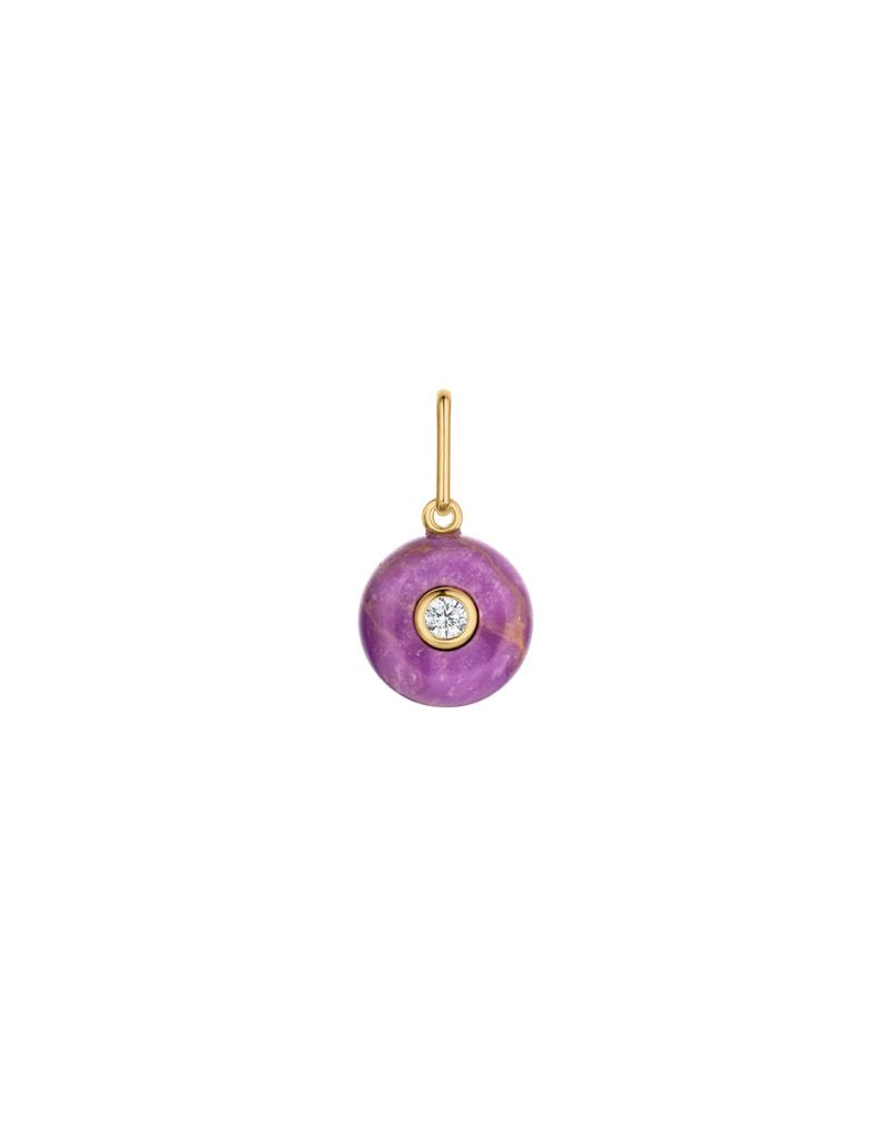 Thatch Bon Bon Purple Mica Charm