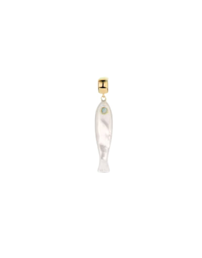 Thatch Fortuna Mother Of Pearl Fish Bail Charm