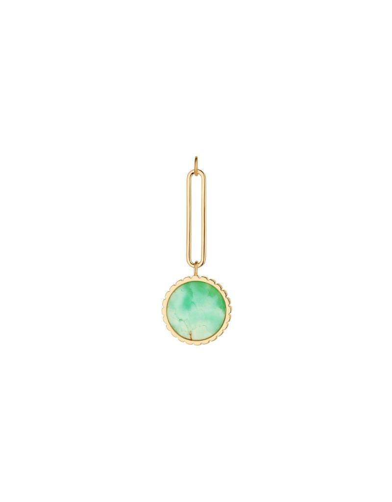 Thatch Odeon Chrysoprase Drop Charm