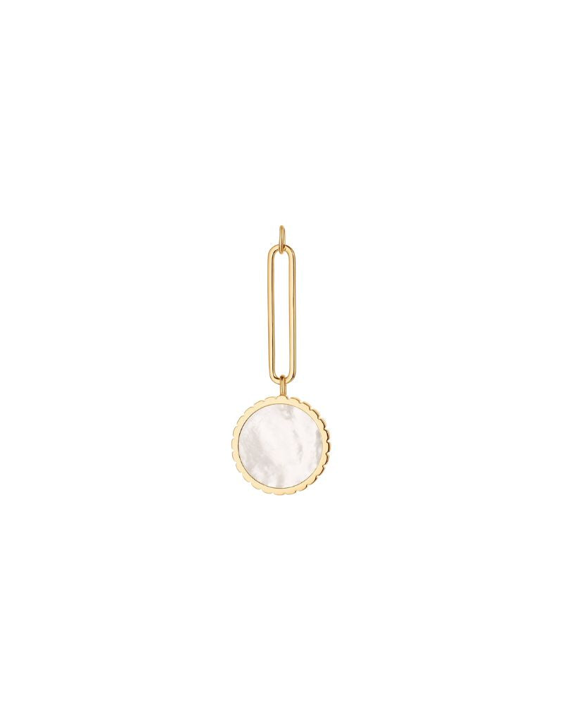 Thatch Odeon Mother Of Pearl Drop Charm