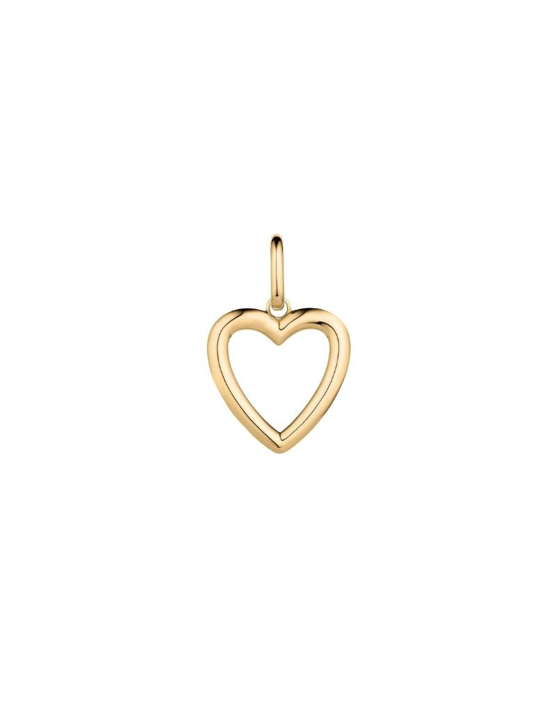 Thatch Open Heart Clip Charm