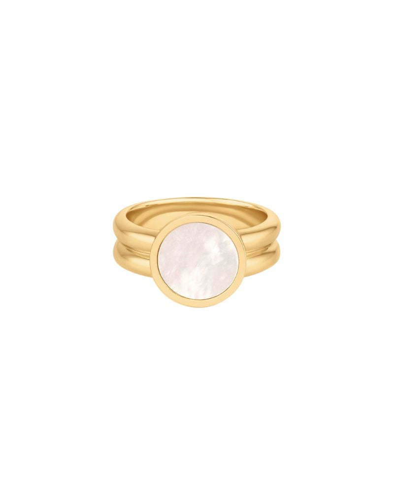 Thatch Svea Mother Of Pearl Ring
