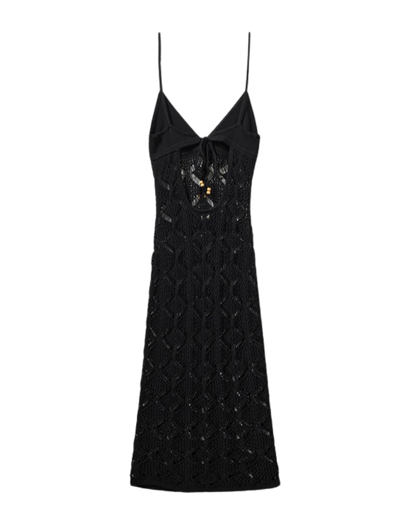 The Garment x Tomorrow | Marrakesh Midi Dress Black