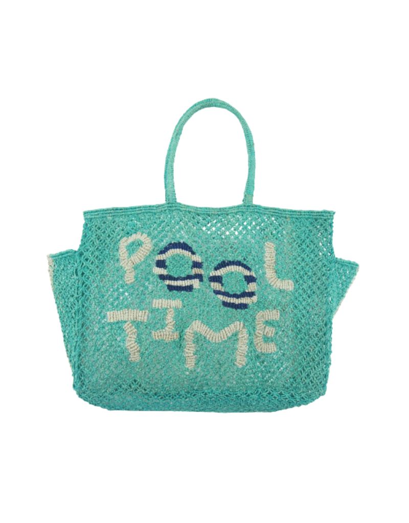 The Jacksons Barry Pool Time Aqua Natural Indigo