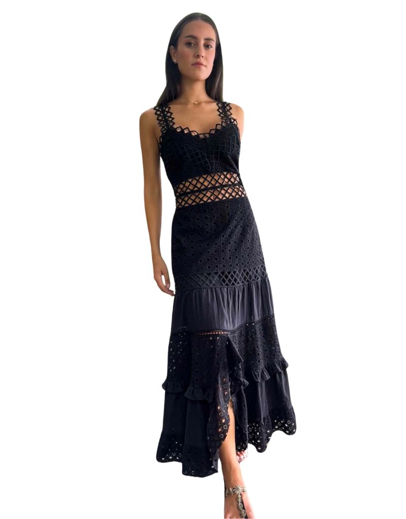 Theodora Ciak Dress Black