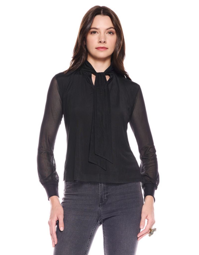 Viereck Aya Blouse Black Mesh