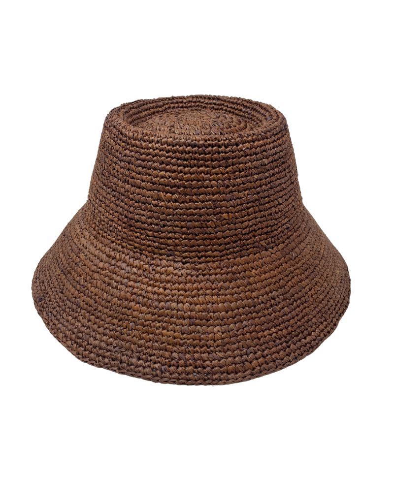 Wyeth Tali Straw Hat in Chocolate