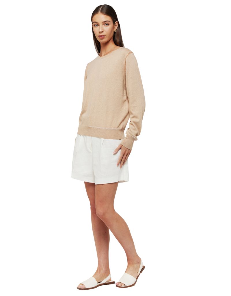 Wispr Winnie Crew Soft Camel