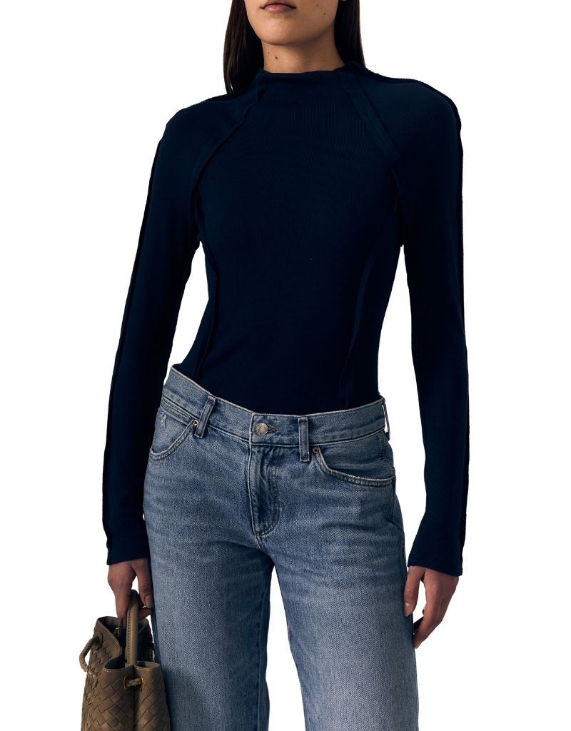 Freya Long Sleeve Navy F26