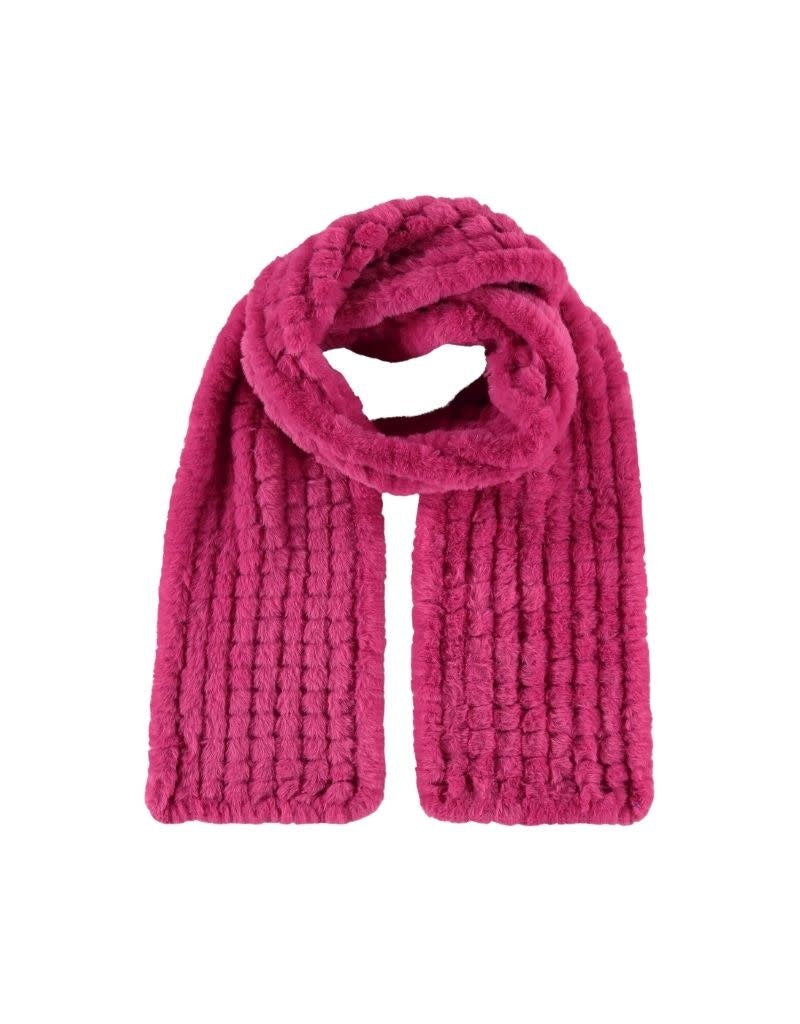 AFKE Faux Fur Scarf Barberry