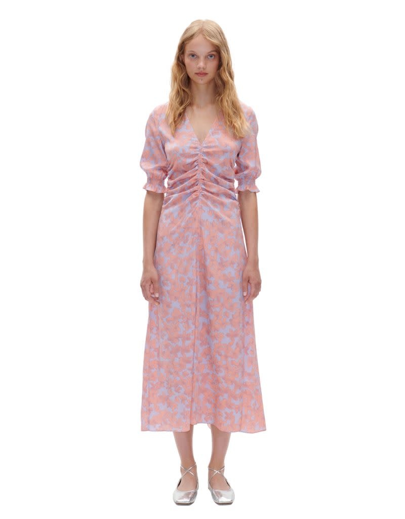 baum und pferdgarten pink dress Baum und Pferdgarten Akiima Wrap Dress - Pink