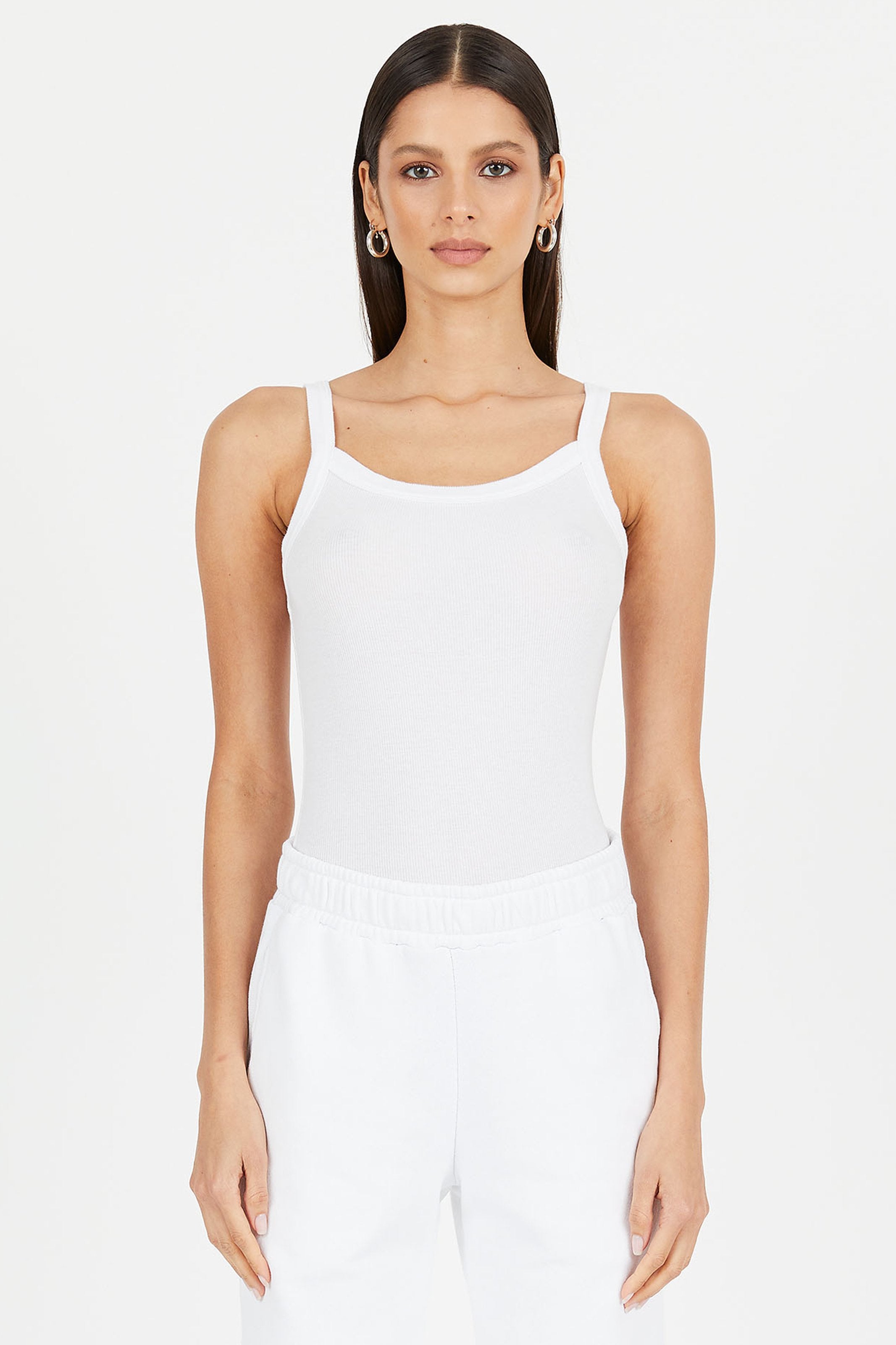 Verona Tank White