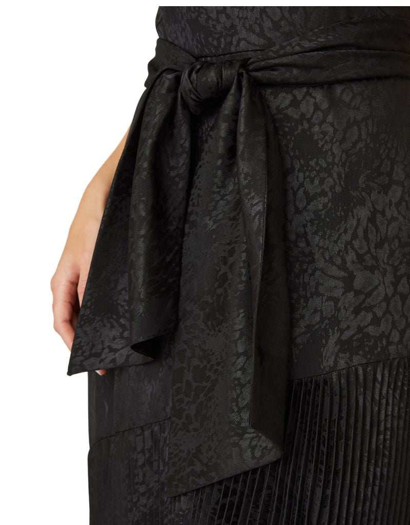 Roya Dress Jet Black