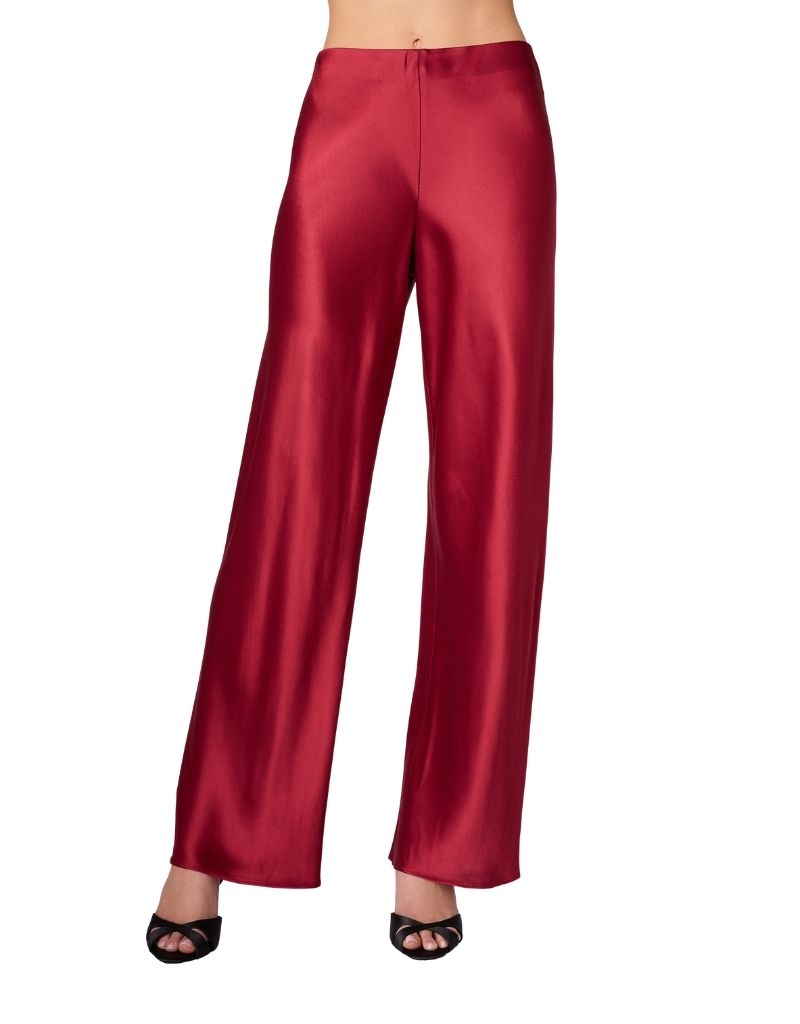 Bristol Mid Rise Pant Cherry Wine H26