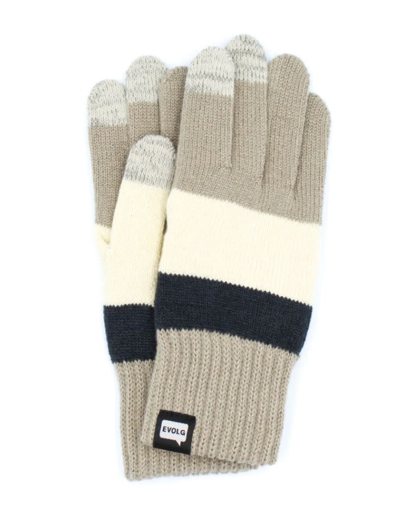 Axis Gloves Smoke Brown x Vanilla x Charcoal OS
