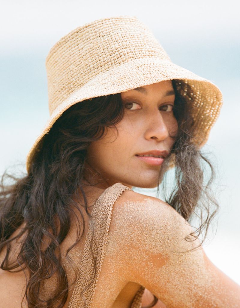 Tali Straw Hat in Natural