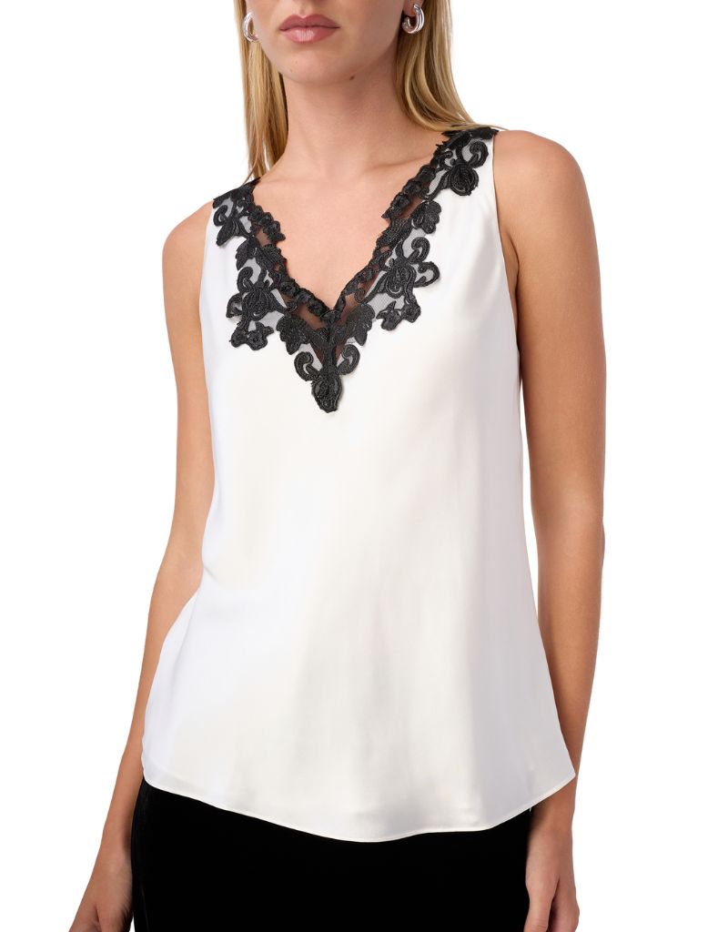 Romey Camisole White