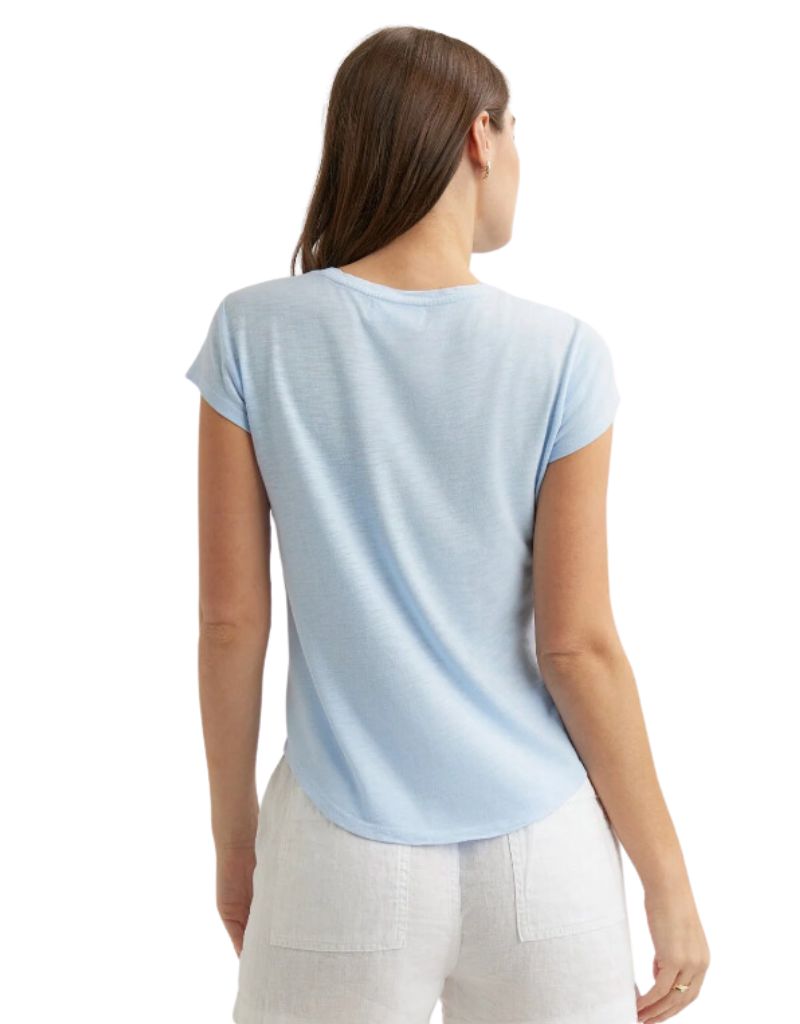 Baby Crew Tee Perennial Blue