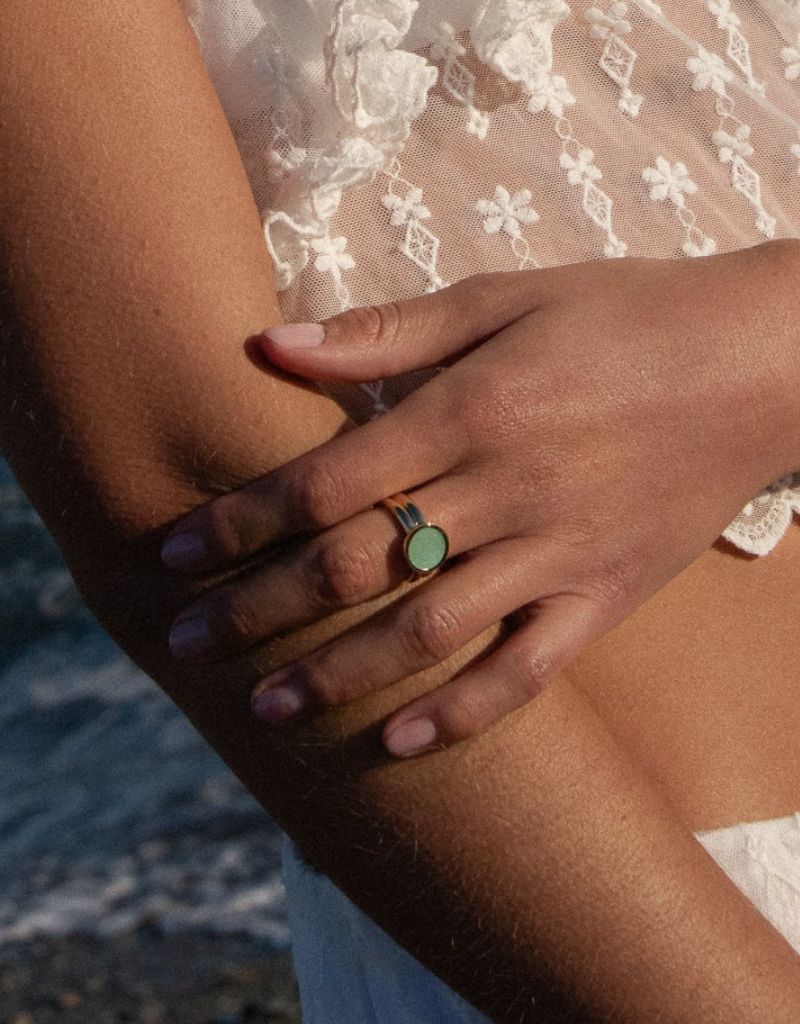 Svea Amazonite Ring