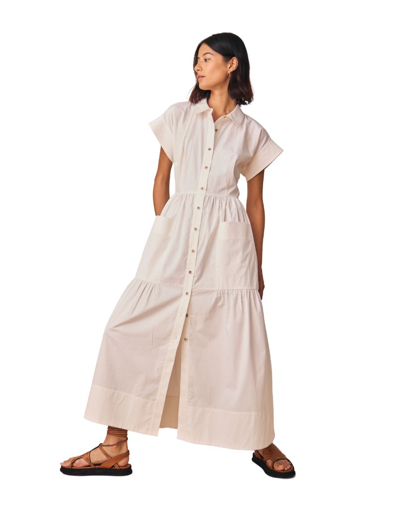 Sarah Dress Bright White