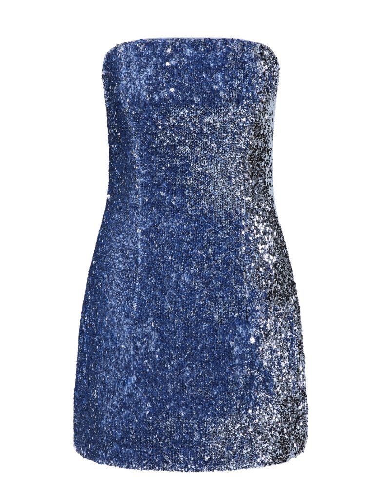 Cambridge Mini Dress Blue Topaz